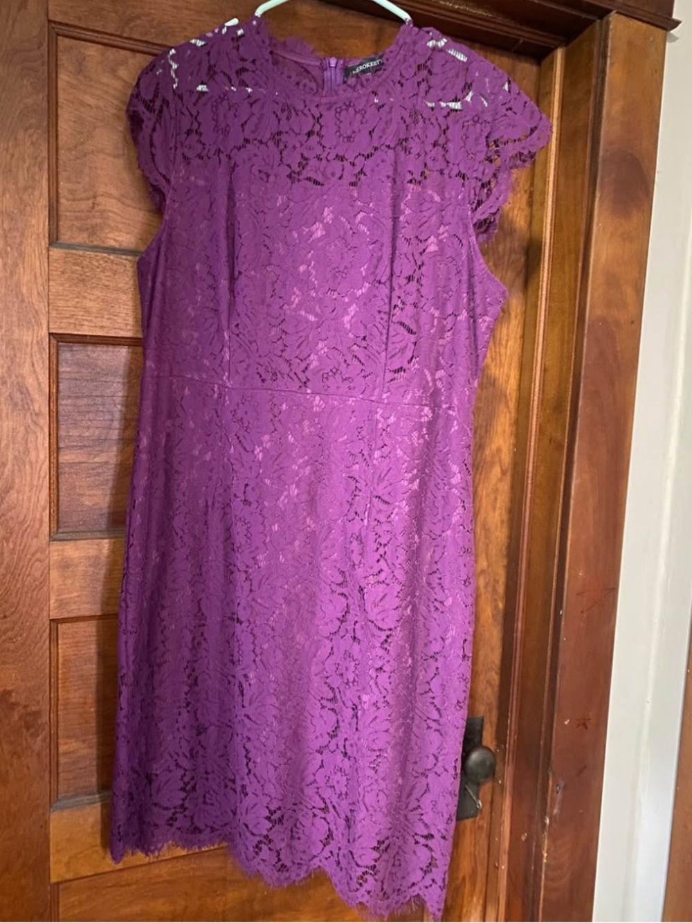 NWT Purple Fairycore Lace Dress